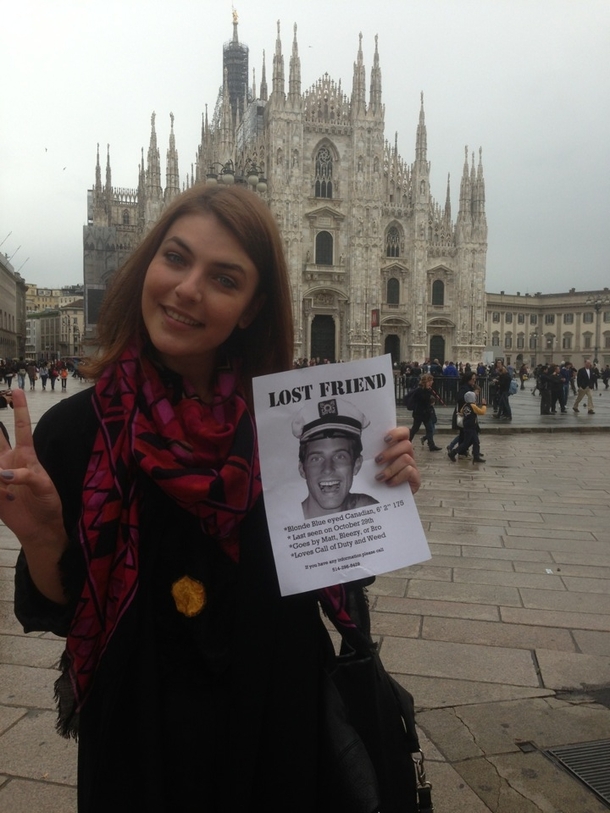 Pic #11 - My best friend decided to go back to Canada get married and not talk anymore So I made posters