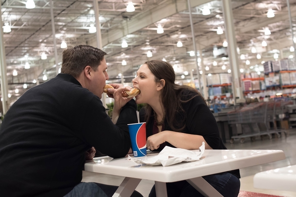 Pic #11 - We got our engagement photos taken at Costco