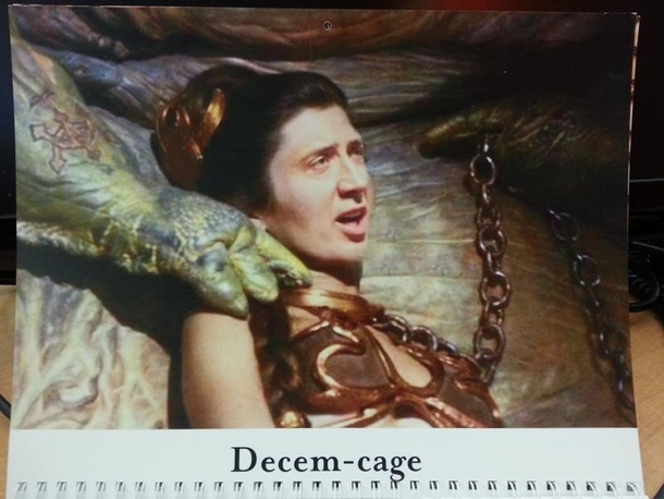 Pic #13 - My coworkers werent sure how to react to my custom-made  calendar