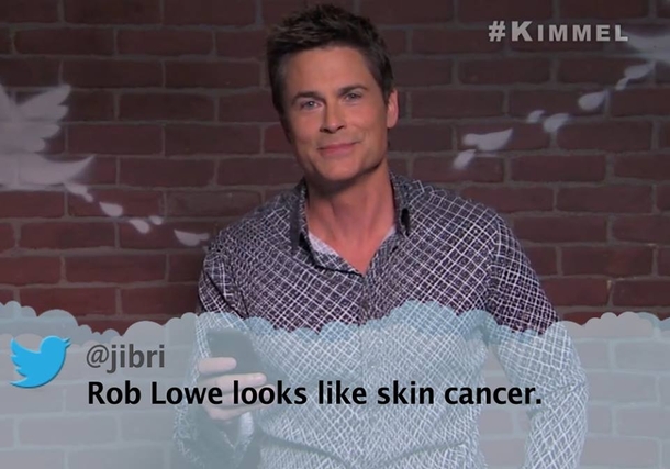 Pic #2 - Celebrities read mean tweets 