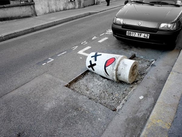 Pic #2 - Creative and Funny Street Art from OakoAk