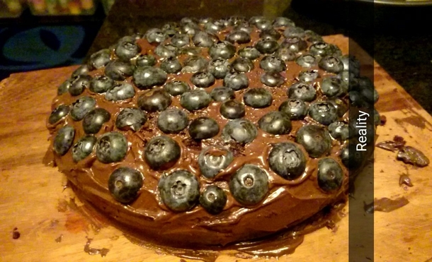 Pic #2 - Delicious blueberry cake