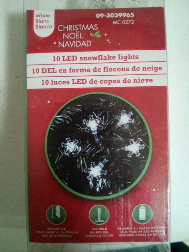 Pic #2 - Dollarama Christmas lights