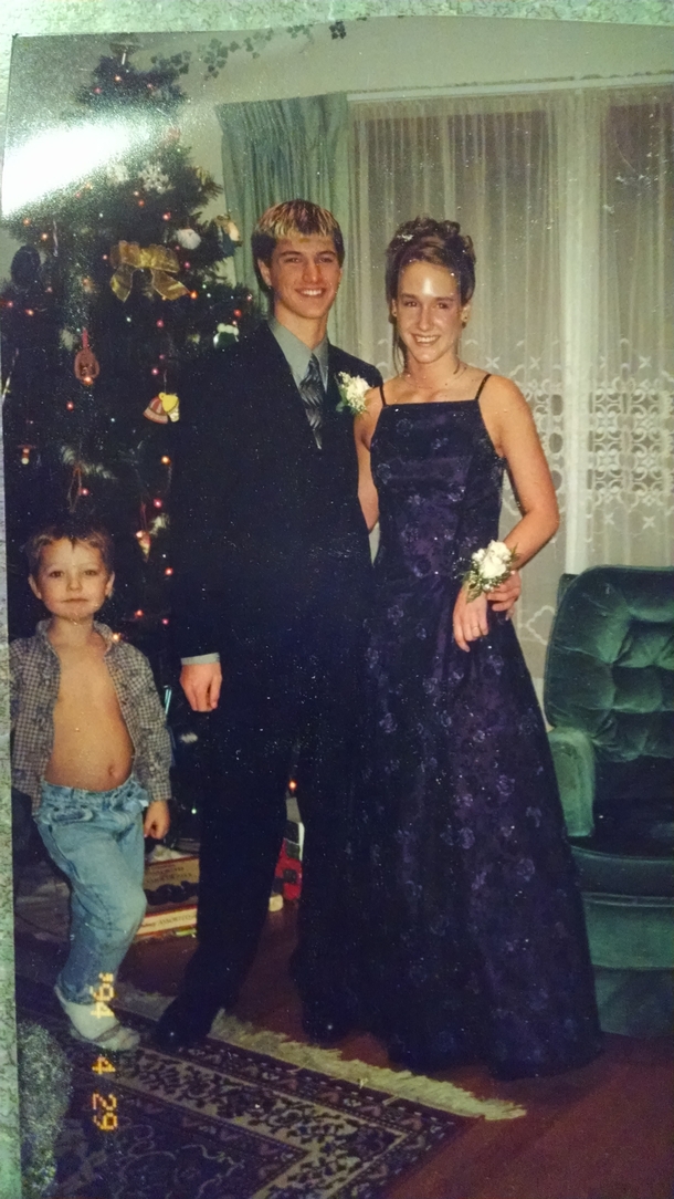 Pic #2 - Found a picture of my older brothers prom
