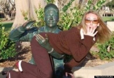 Pic #2 - Fun with statues