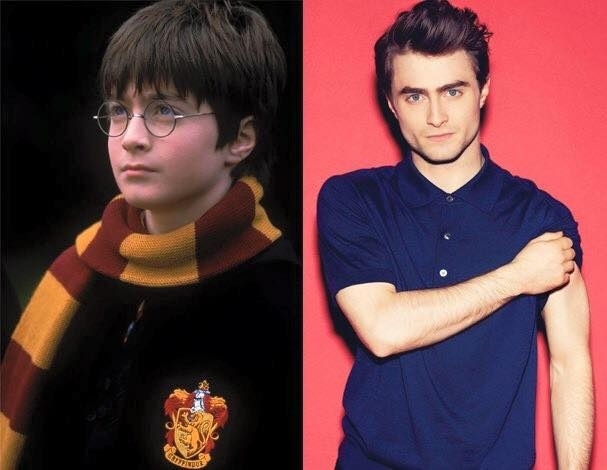 Pic #2 - Hogwarts Then and Now