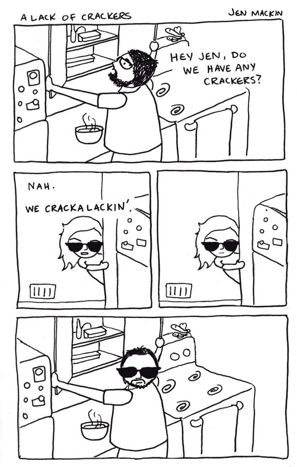 Pic #2 - I always thought our apartment looked like this web comic