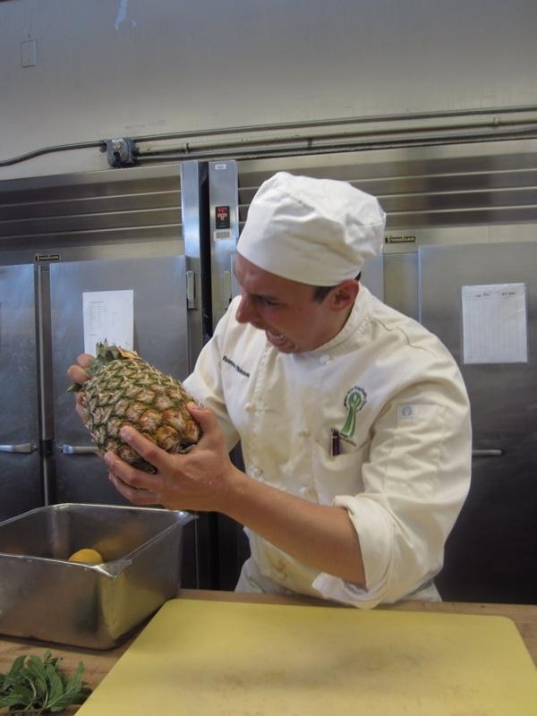 Pic #2 - I want to show you guys how effing serious I took cooking school
