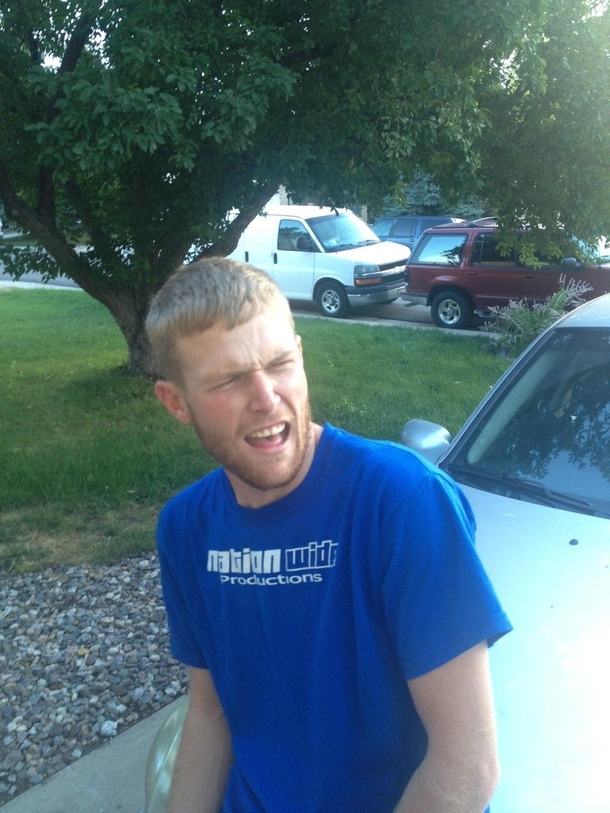 Pic #2 - My brother is the guy in the original No Fat Chicks picture Here he is all grown up