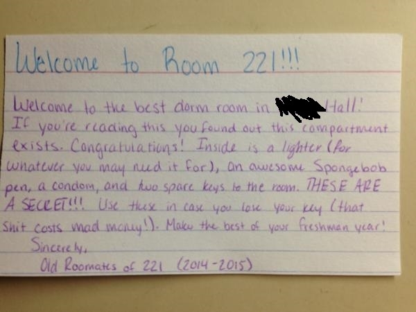 Pic #2 - My buddy found this in his dorm room
