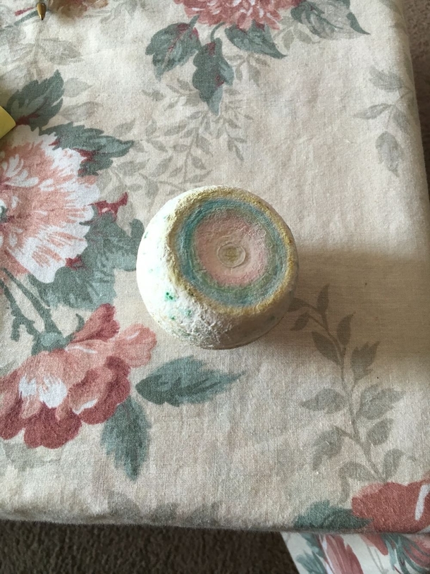 Pic #2 - My grandma has had this decorative rock on her table for  years I dont have the heart to tell her