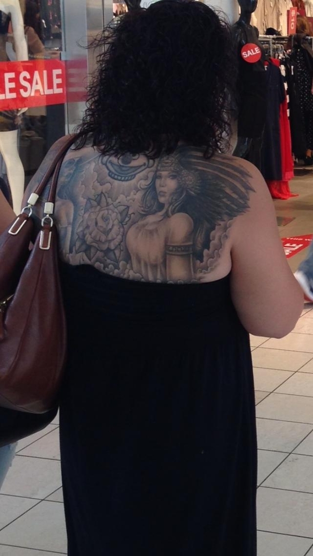 Pic #2 - Oh what a lovely tattoo wait what
