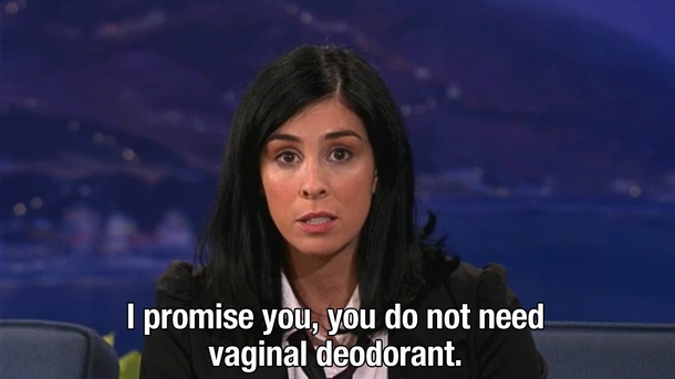 Pic #2 - Sarah Silverman has a message to all the ladies