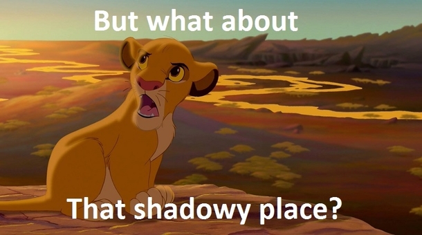 Pic #2 - Stay away from the shadowy place