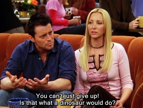 Pic #2 - The faultless logic of Joey Tribbiani