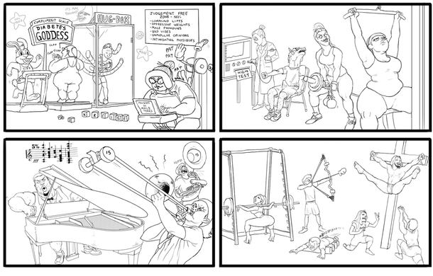 Pic #2 - The Gym and the New Year
