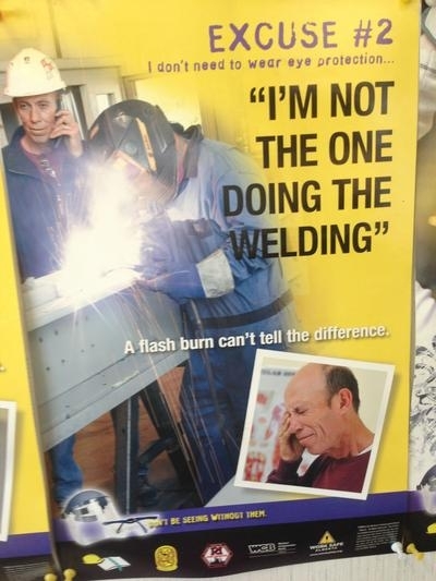 Pic #2 - These snarky safety posters are really eye opening