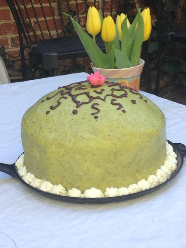 Pic #2 - Twins and I made a Princess cake as seen on The Great British Bake Off Theirs vs oursOC