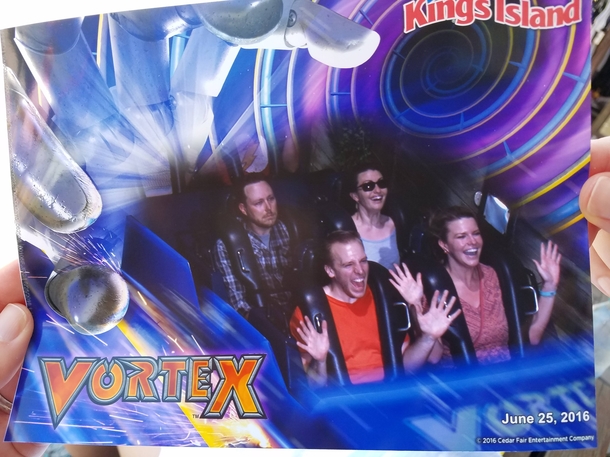Pic #2 - When you spend the day at an amusement park but have been dead inside for years