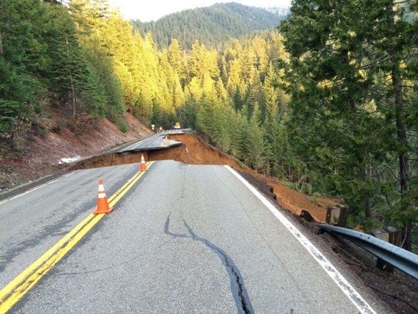 Pic #2 - When you tell your boss you cant make it to work and he doesnt believe you when you say there isnt a road anymore