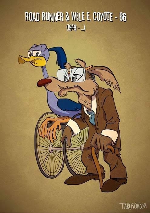 Pic #3 - Aging cartoon characters