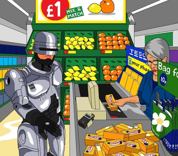 Pic #3 - British amateur artist uses Microsoft Paint to fulfil requests of the public