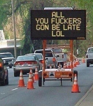 Pic #3 - Emergency roadside messages