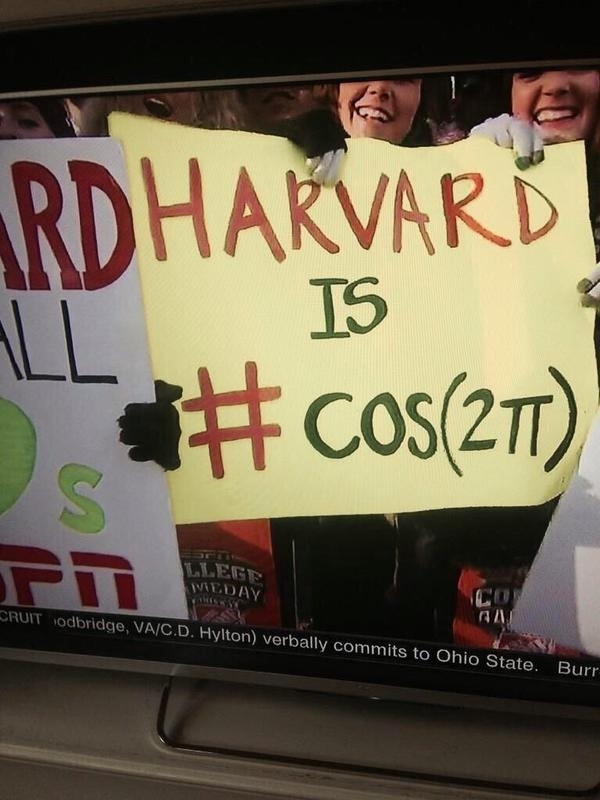Pic #3 - Harvards Trash Talk signs were hilarious