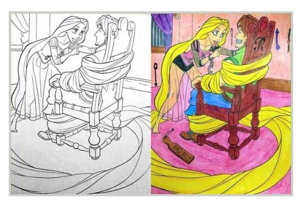 Pic #3 - Hilarious coloring book drawings