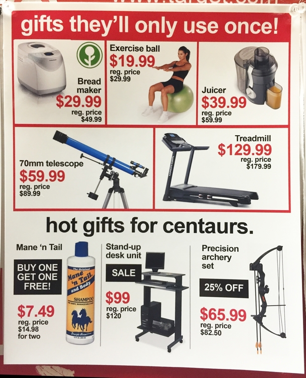 Pic #3 - I added some fake Black Friday deals to this stores weekly in-store flyer