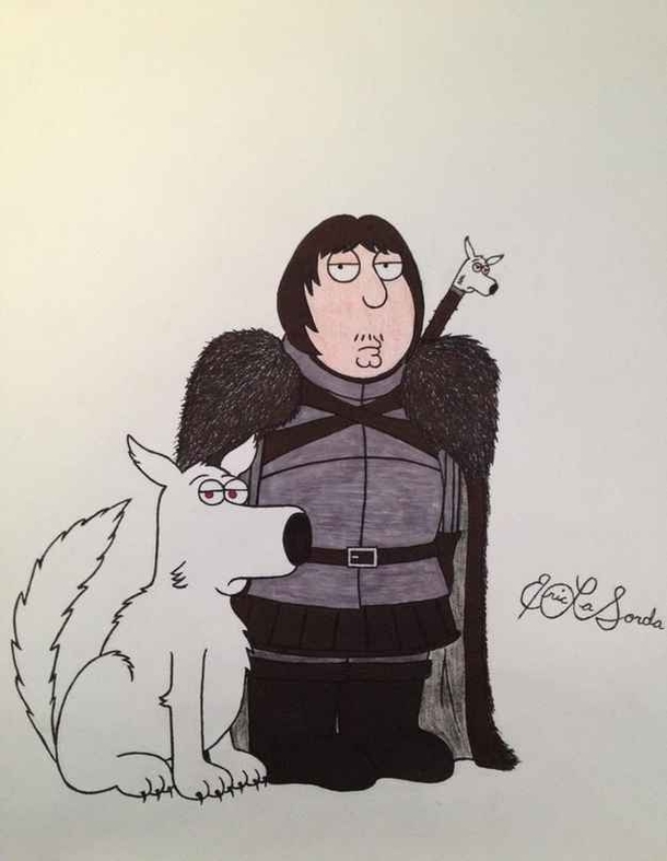 Pic #3 - If cast of Family Guy was in Game of Thrones