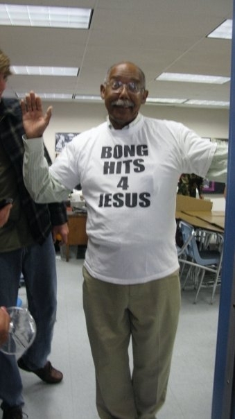 Pic #3 - In honor of Halloween I present my high school math teacher