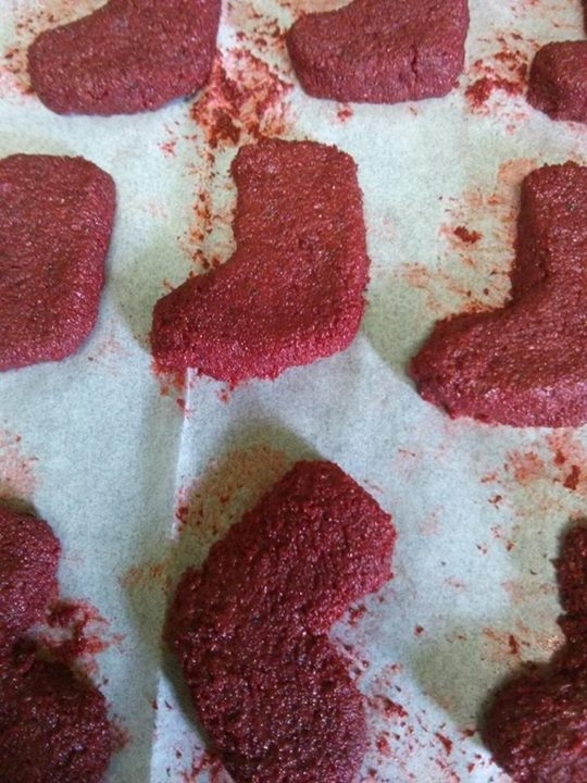 Pic #3 - Made stuffed stocking cake pops over winter break