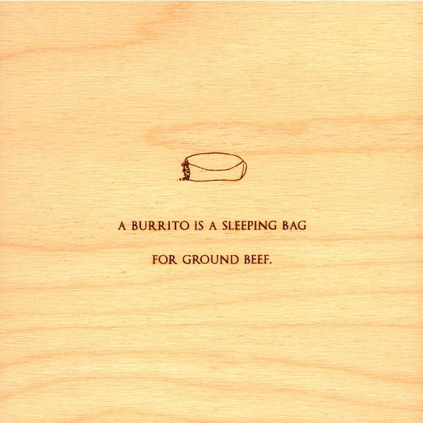 Pic #3 - Minimalist Mitch Hedberg Wood Etchings