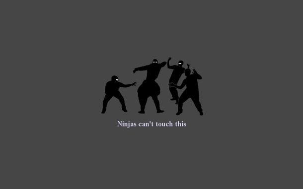 Pic #3 - Ninjas cant get you