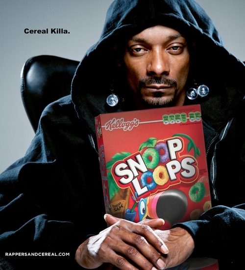 Pic #3 - Oh rappers and their cereal endorsments