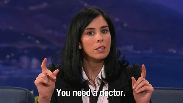 Pic #3 - Sarah Silverman has a message to all the ladies