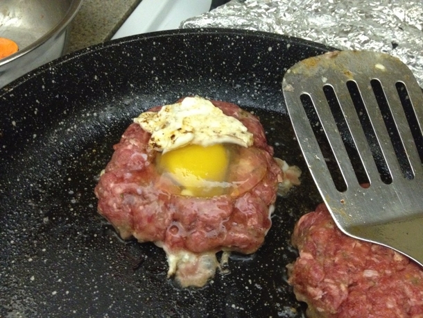 Pic #3 - So I tried one of those food hacks I found onlineI think it turned out pretty well