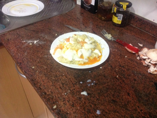 Pic #3 - So I tried to make the top dish right now in rfood Hash Brown Wrapped Eggs It didnt quite hit the mark