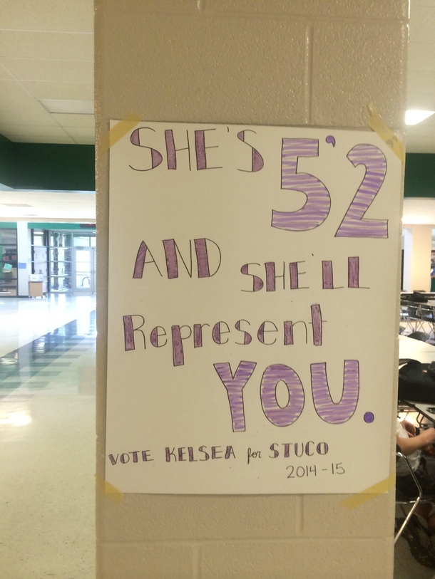 Pic #3 - So my school is holding elections for student council and someone has decided to run as Soviet Bear
