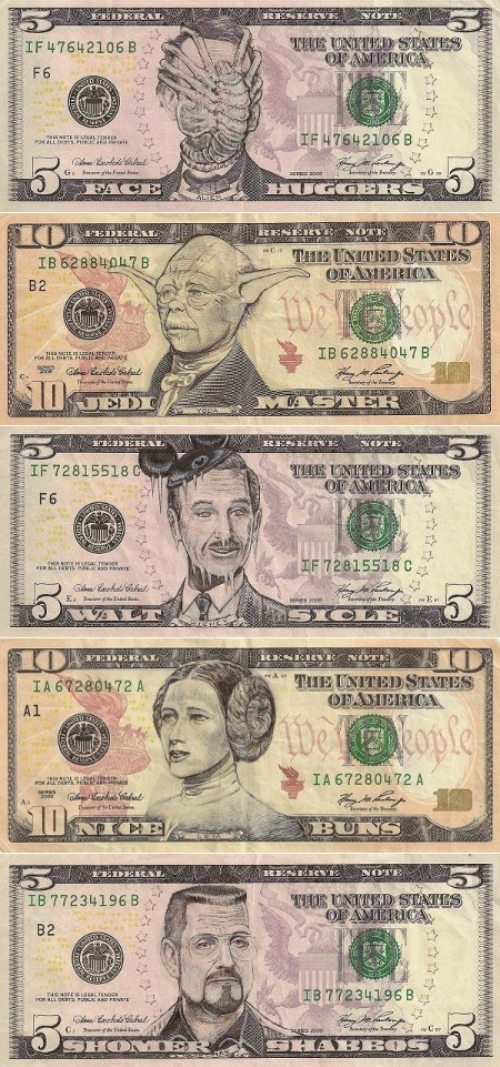 Pic #3 - Some money art