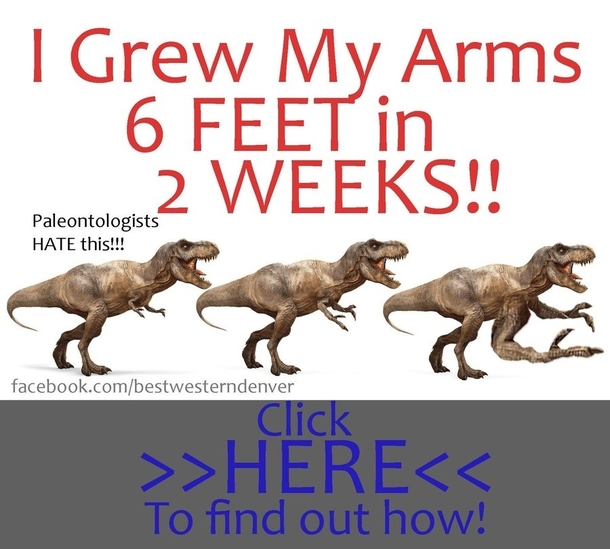 Pic #3 - T-Rex arm jokes are always short