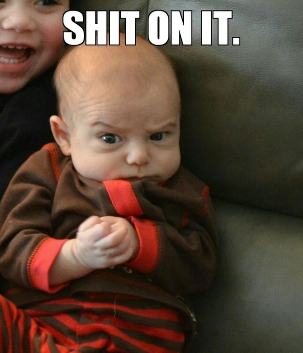 Pic #3 - What I thought when I saw the plotting baby
