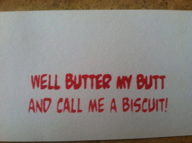 Pic #3 -  year old man down the street handed my dad his business card this morning