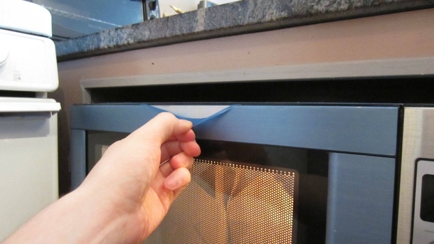 Pic #4 - After three years I realized my microwave is not blue