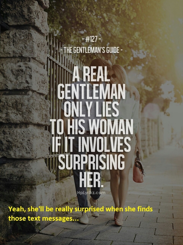Pic #4 - I was reading the Gentlemans guide to my boyfriend and captured his comments not serious