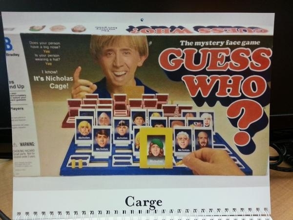 Pic #4 - My coworkers werent sure how to react to my custom-made  calendar