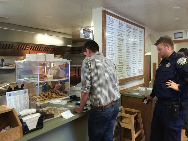 Pic #4 - Our local prison opened a cafe on site to the public where the inmates make and serve all the food Im surprised the name of the cafe got approved