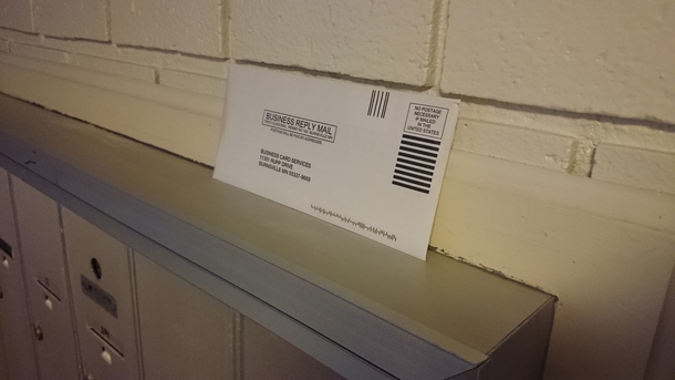 Pic #4 - What I did with the Junk Mail today