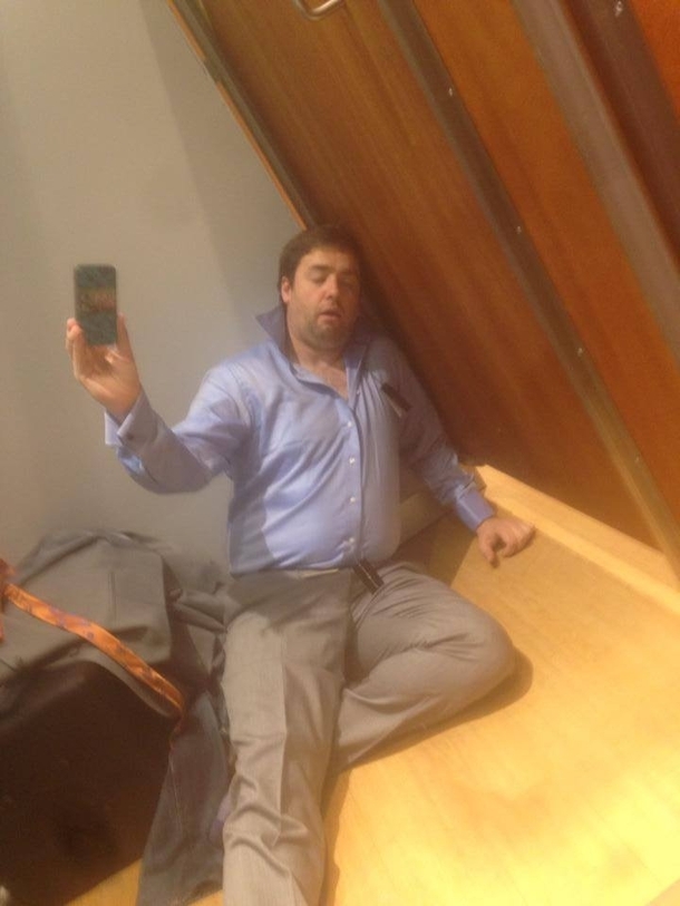 Pic #4 - When you buy a suit you have to make sure it will look good throughout every stage of your night